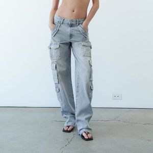 Zara Cargo Jeans